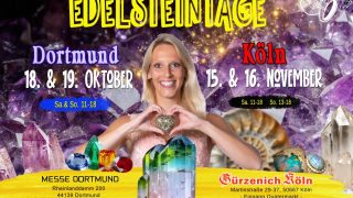 ✨ Besucht uns noch in diesem Jahr auf den Edelsteintagen! 💎
📍 Messe Dortmund: 18. + 19. Oktober
📍 Gürzenich Köln: 15. + 16. November

🌍 Taucht ein in die faszinierende Welt der Mineralien, Edelsteine und Kristalle! Internationale Aussteller präsentieren einzigartige Schätze – ein Erlebnis für die ganze Familie! 💫

👨‍👩‍👧‍👦 Kinder bis 14 Jahre haben in Begleitung eines Erwachsenen freien Eintritt!

Wir freuen uns auf euch! 🤩

#Edelsteintage #MesseDortmund #GürzenichKöln #Mineralienmesse #Edelsteine #Kristalle #Schmuckdesign #Steinesammler #Heilsteine #Familienevent #DortmundEvents #KölnEvents #Mineralienliebe #Steineliebe #Mineralienausstellung #HandgemachtMitLiebe